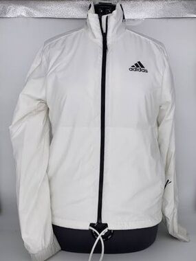 adidas Men's Light Insulated Logo Jacket - White. Mens L